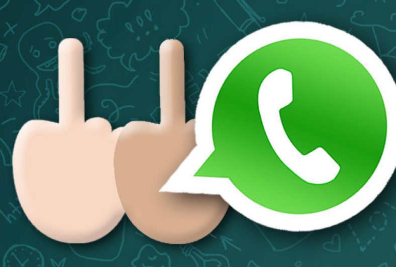 Whatsapp Middle Finger Emoji Digital Talk