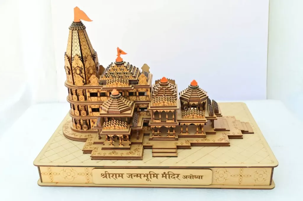 Ayodhya Ram Mandir models