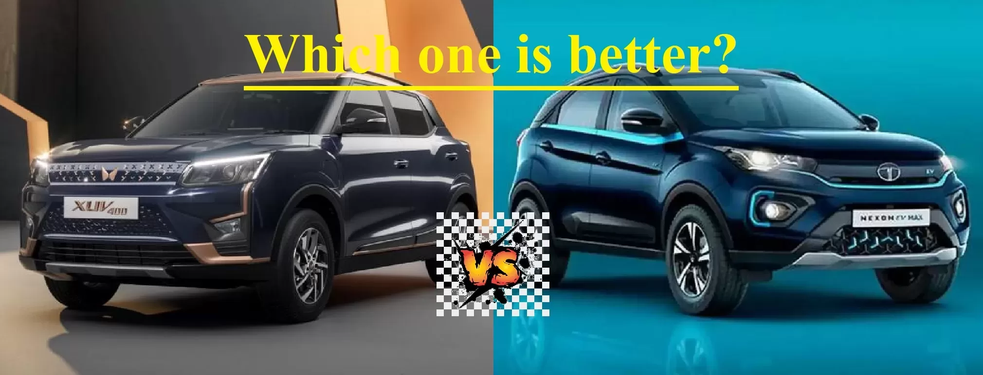 Mahindra XUV400 Pro vs Tata Nexon ev