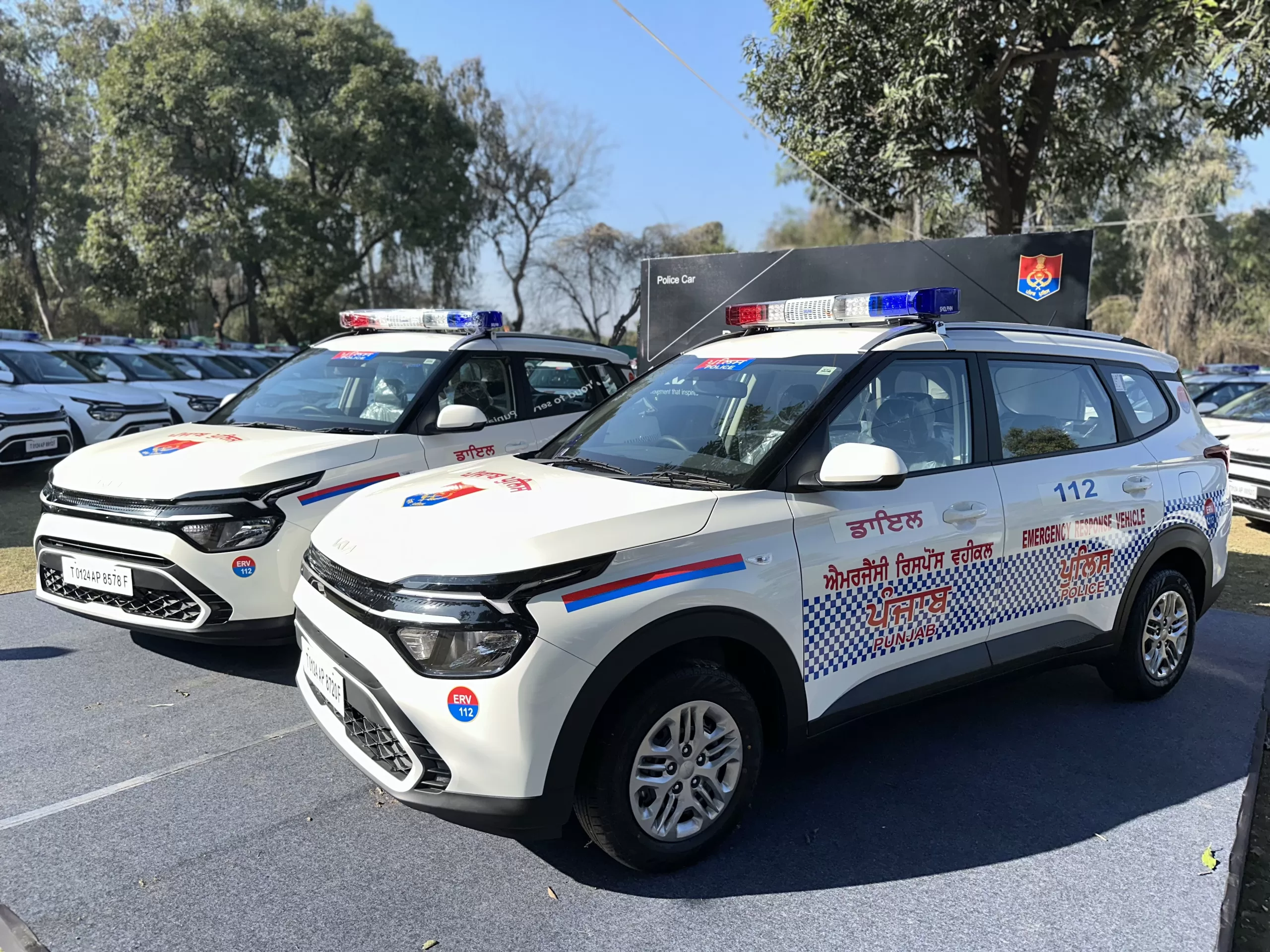 71 Customised Kia Carens Delivered to Punjab Police